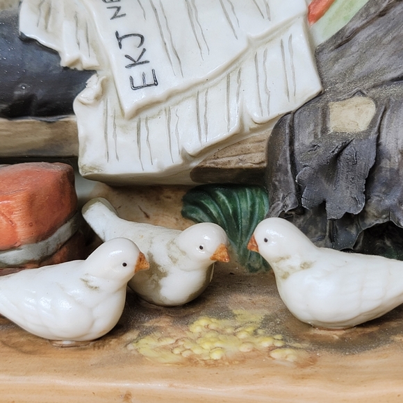 Emmett Kelly Jr. By Flambro No Loitering Clown Signed Porcelain Figurine - Picture 16 of 17